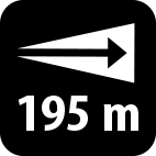 195m