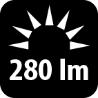 280lm